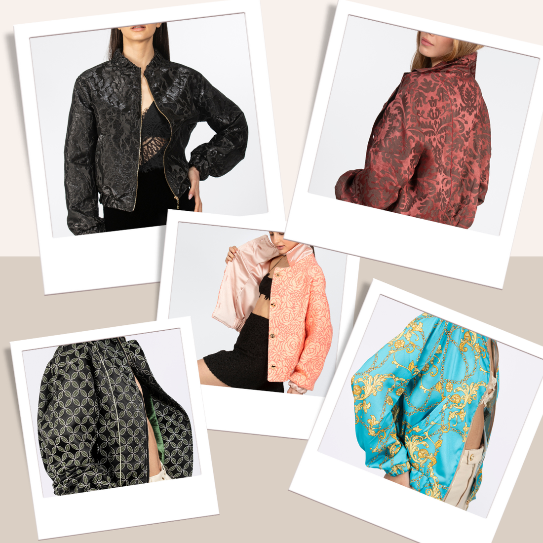 Cinco looks con bomber KŪPA